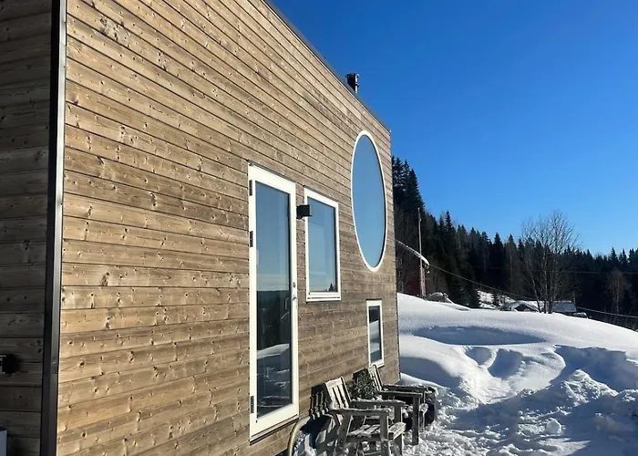 Tiny House On Wheels With Great Views Sjusjoen Minihus Med Utsikt Sjusjoen Semesterbostad *