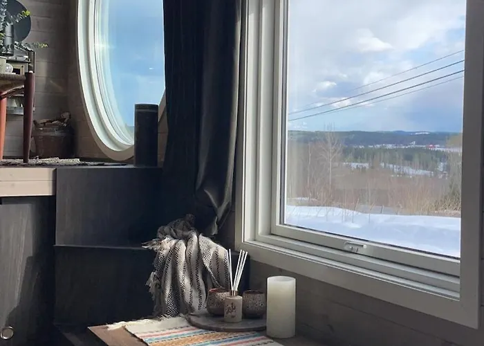 Tiny House On Wheels With Great Views Sjusjoen Minihus Med Utsikt Sjusjoen Semesterbostad Mesnali